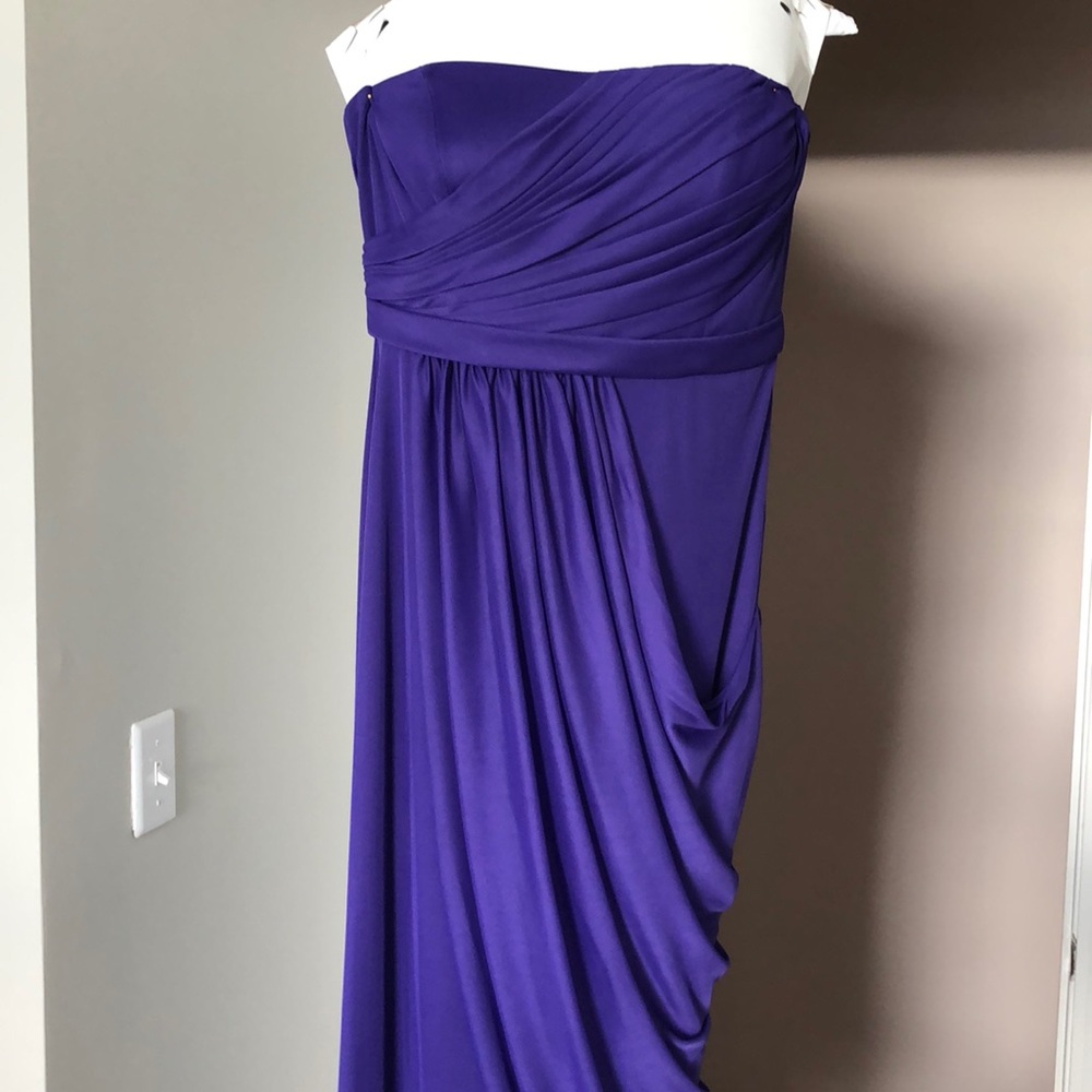 Concord Purple David’s Bridal Evening Gown Sz 10